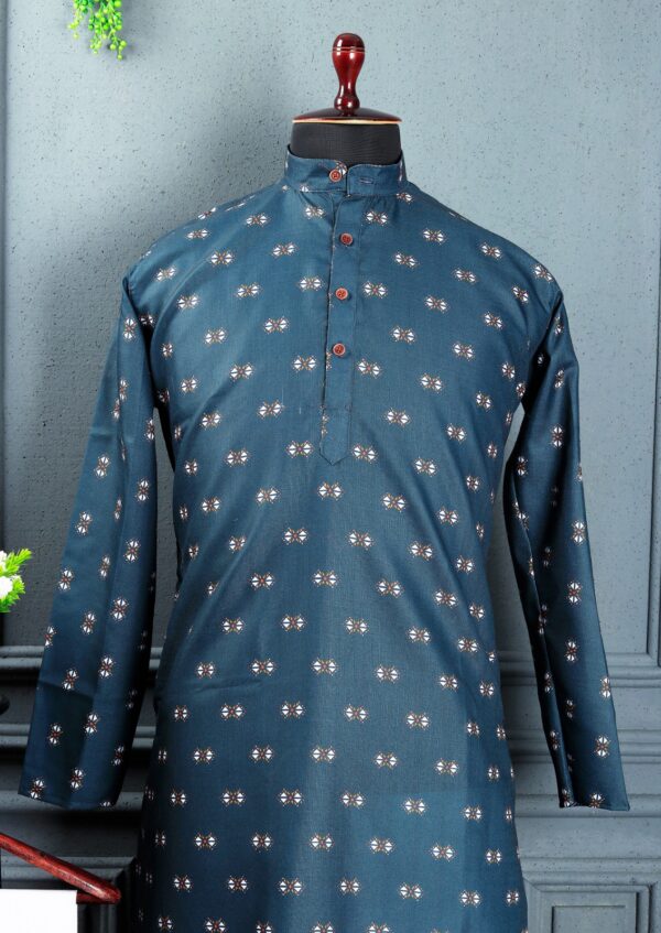 MENS TRADITIONAL & SIMPLE KURTA [7 colours] - Image 4