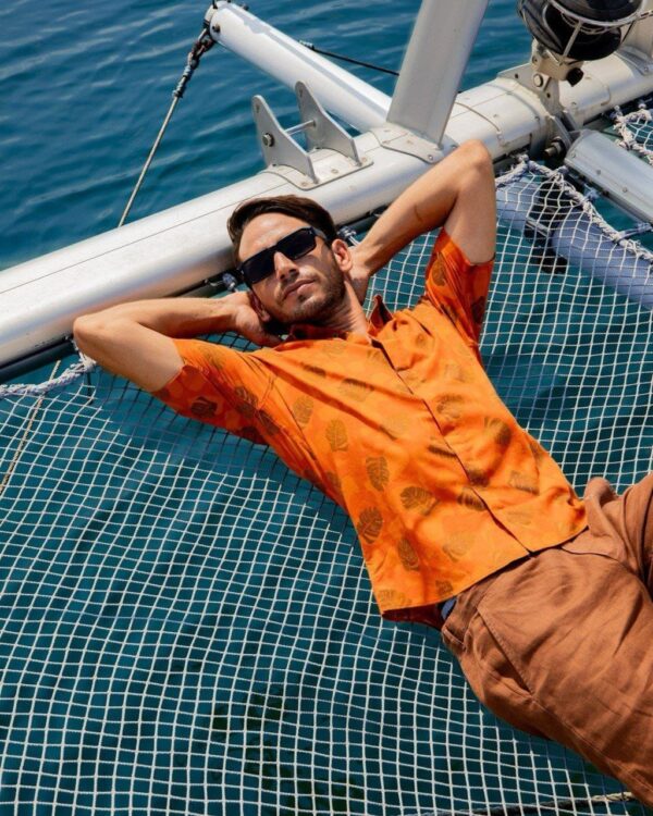 MENS HALF SLEEVE DIGITAL PRINTED SHIRT [2 colours] - Image 4