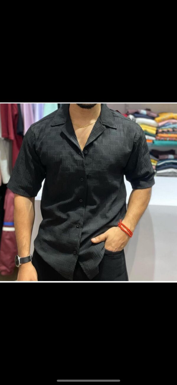 MENS IMPORTED HALF SLEEVE PLAIN SHIRT [5 colours]