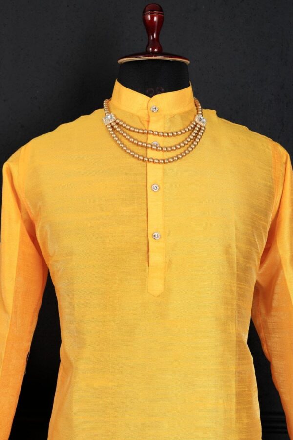 MENS PLAIN LONG KURTA DAILY AND FESTIVE WEAR [11 COLOUR] - Image 19