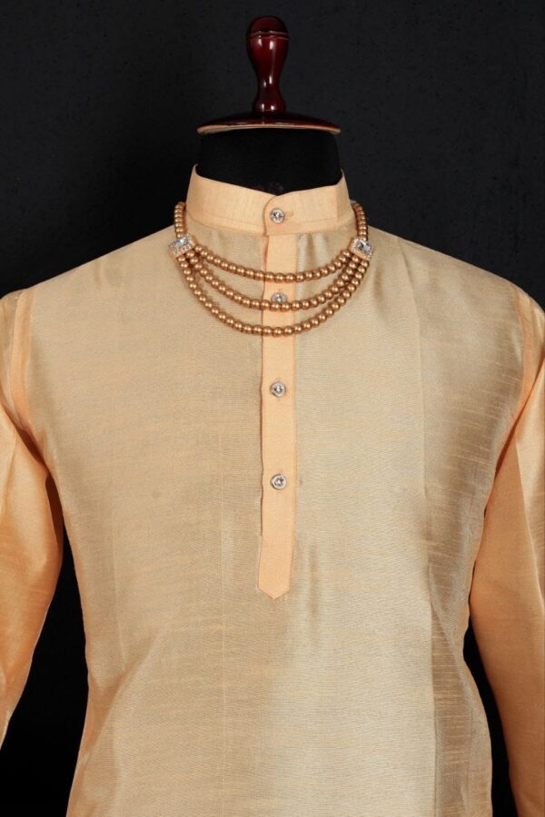 MENS PLAIN LONG KURTA DAILY AND FESTIVE WEAR [11 COLOUR] - Image 11