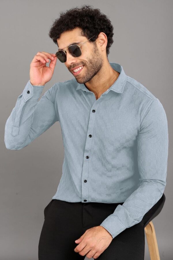 MENS FULL SLEEVE PLAIN SHIRT