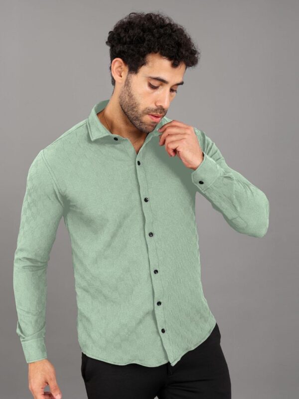 MENS FULL SLEEVE PLAIN SHIRT