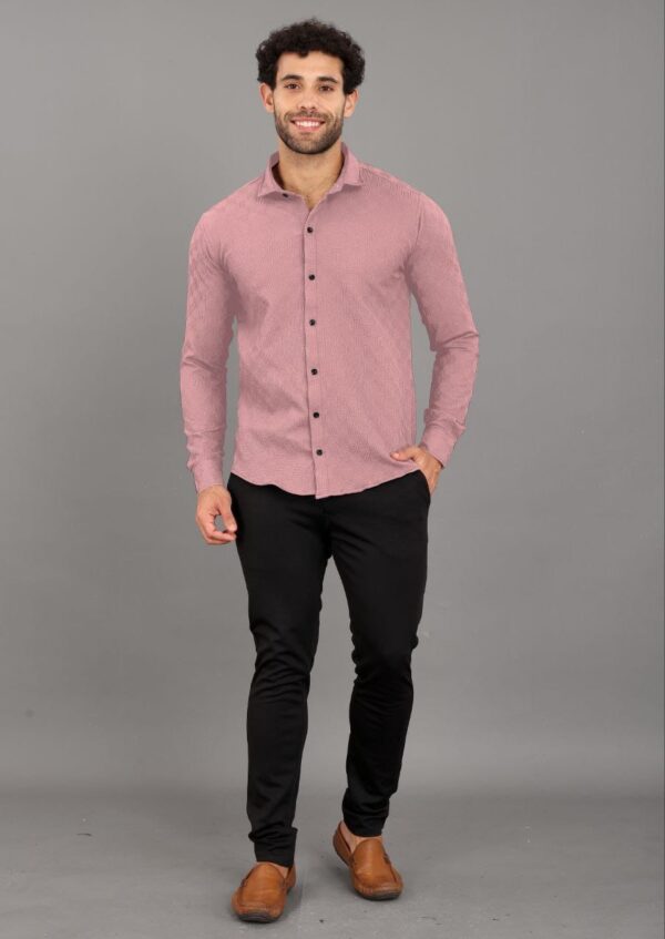 MENS FULL SLEEVE PLAIN SHIRT - Image 2