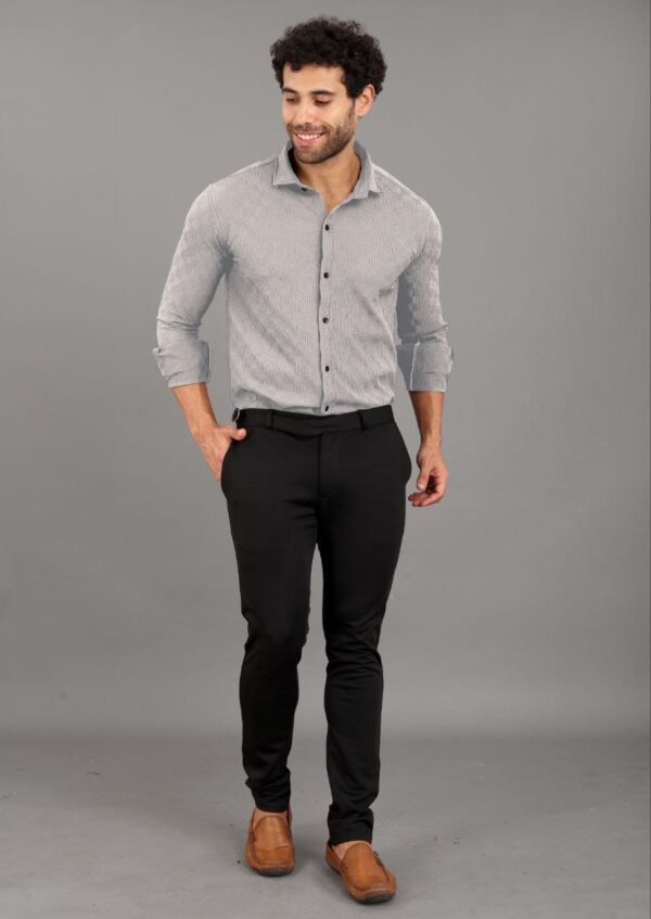 MENS FULL SLEEVE PLAIN SHIRT - Image 2