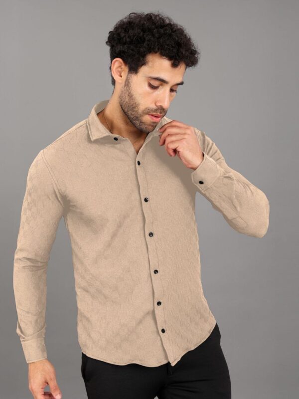 MENS FULL SLEEVE PLAIN SHIRT