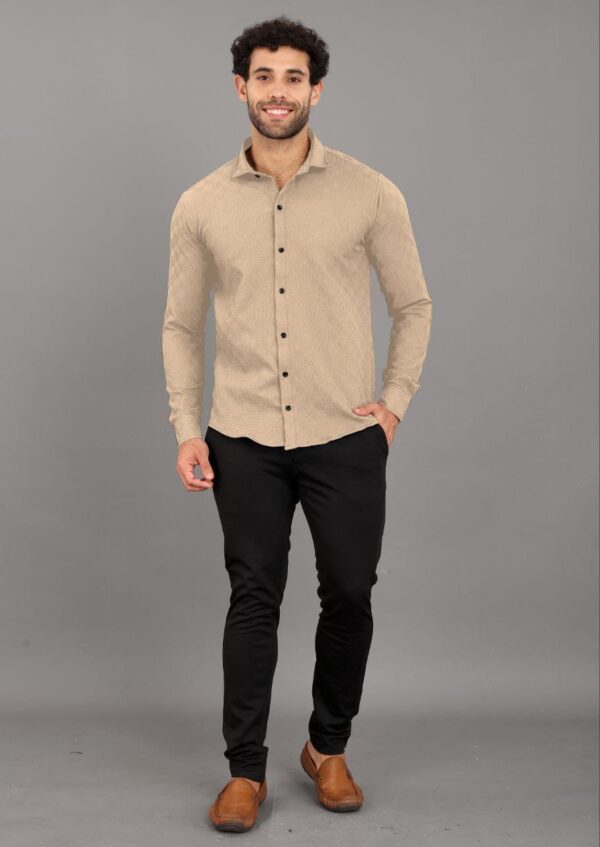 MENS FULL SLEEVE PLAIN SHIRT - Image 2