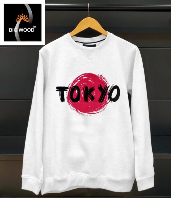 Mens sweatshirt with softener inside {pure cotton} [5 pattern] - Image 5