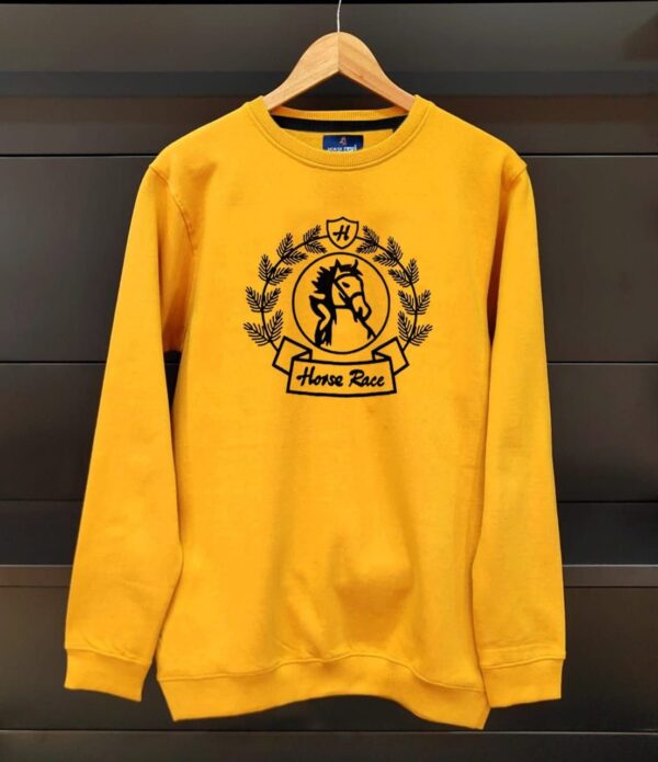 Mens sweatshirt with softener inside {pure cotton} [5 pattern] - Image 2