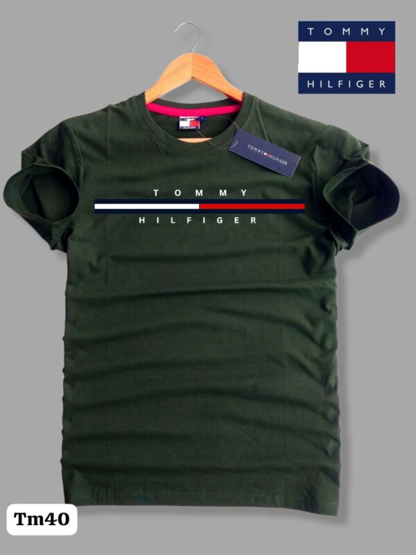 TOMMY HILFIGER MENS T - SHIRT [13 colours] - Image 2