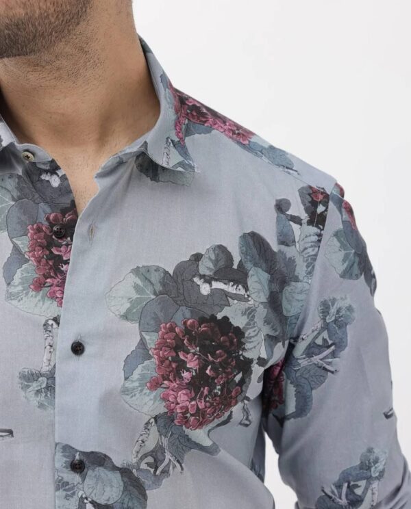 MENS REGULAR FIT PRINTED SHIRT - Image 9