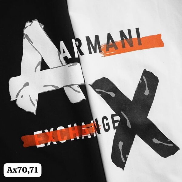 armani exchange mens regular fit t shirt combo of 2