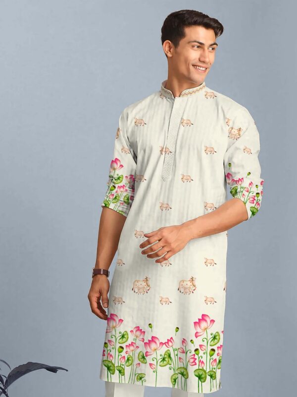 Mens traditional and heavy kurta - Image 14