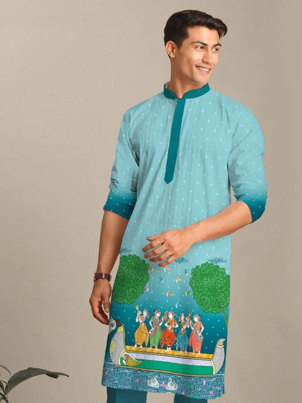 Mens traditional and heavy kurta - Image 10