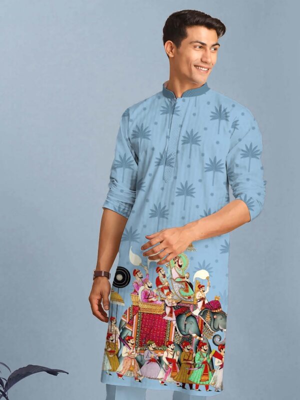 Mens traditional and heavy kurta - Image 11