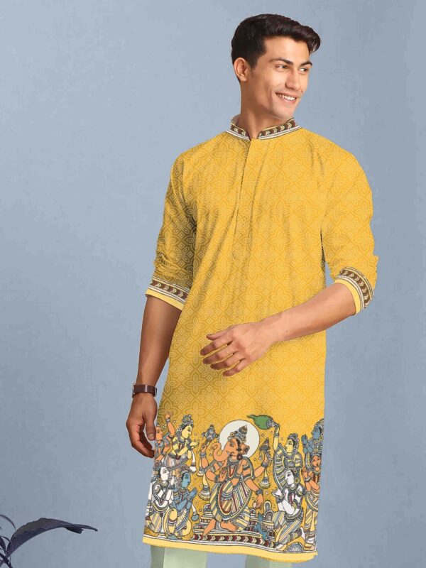 Mens traditional and heavy kurta - Image 16