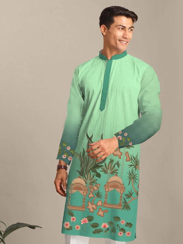 Mens traditional and heavy kurta - Image 8