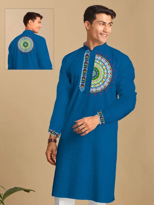 Mens traditional and heavy kurta - Image 4