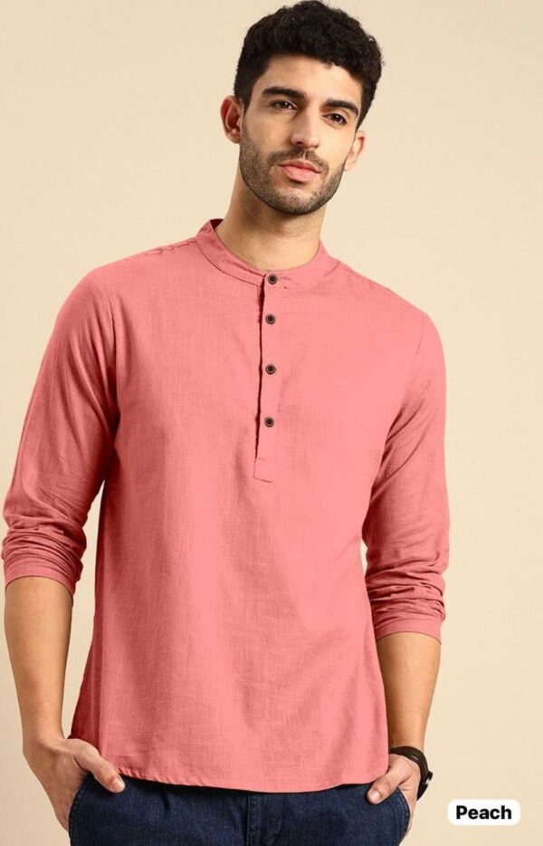 Mens casual short kurta [5 colours]