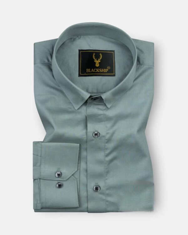 MENS PLAIN FULL SLEEVE RAYMOND COTTON SHIRT [9 COLOURS] - Image 17