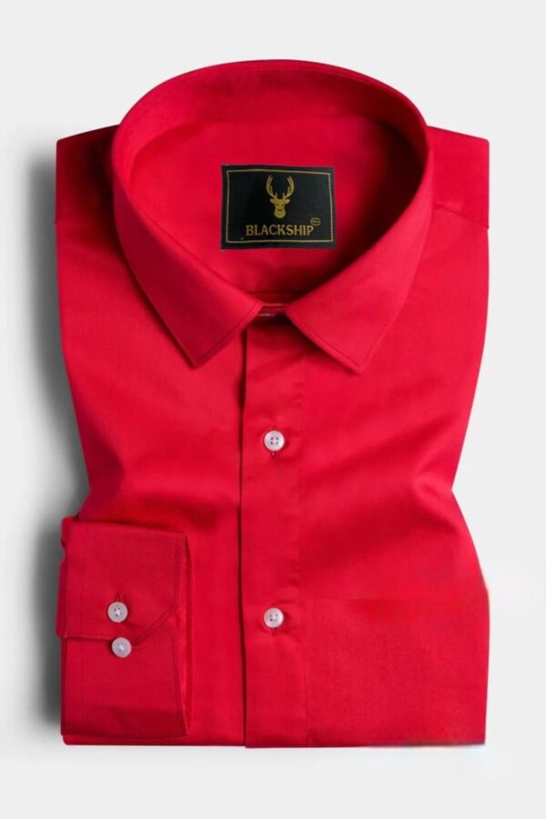 MENS PLAIN FULL SLEEVE RAYMOND COTTON SHIRT [9 COLOURS] - Image 14