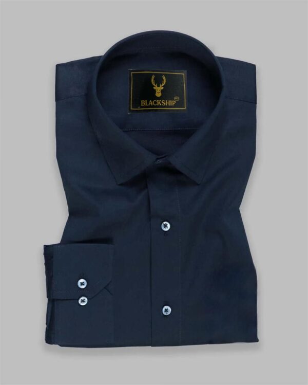 MENS PLAIN FULL SLEEVE RAYMOND COTTON SHIRT [9 COLOURS] - Image 9