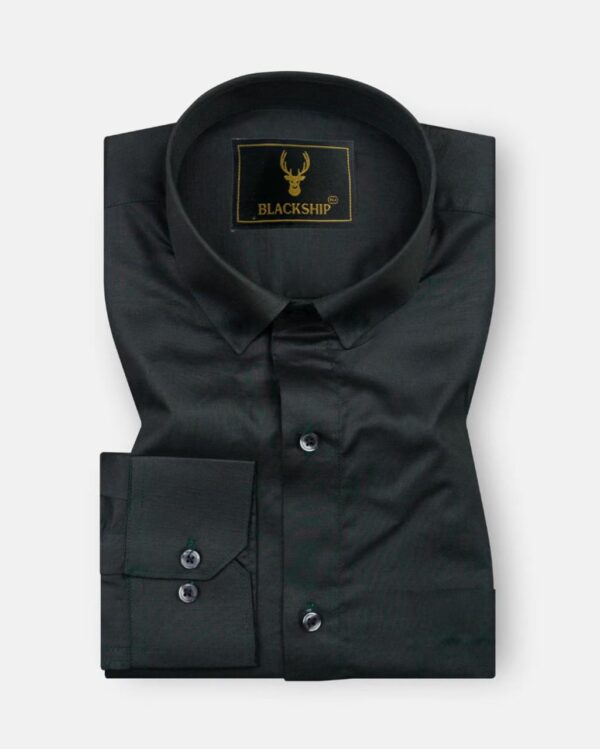MENS PLAIN FULL SLEEVE RAYMOND COTTON SHIRT [9 COLOURS] - Image 6