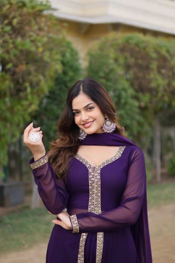 womens kurti with pant and dupatta [2 colours]