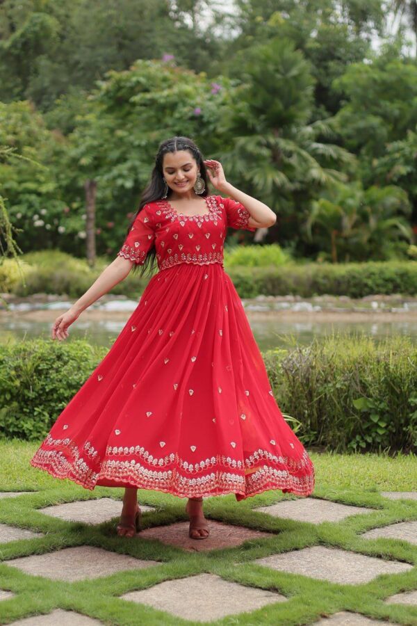 womens readymade premium gown [2 colours] - Image 7
