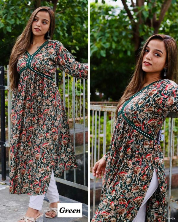 womens naira cut flair dress [4 colours]