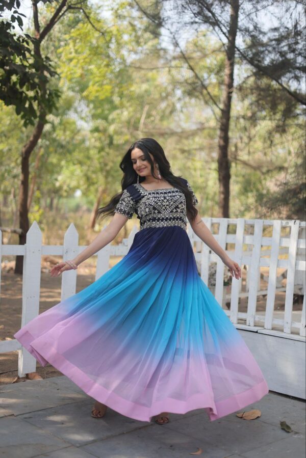 womens heavy designer gown