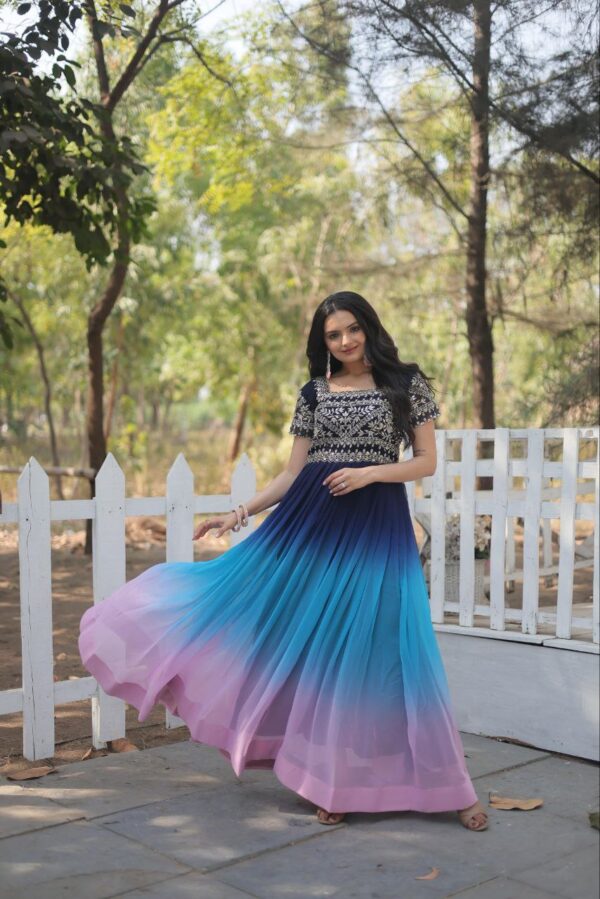 womens heavy designer gown - Image 6