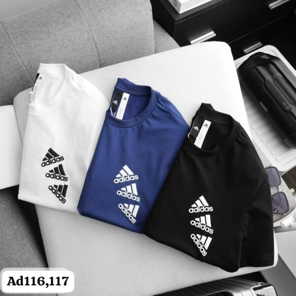 MENS ADIDAS CASUAL T-SHIRT [3 COLOUR] - Image 5