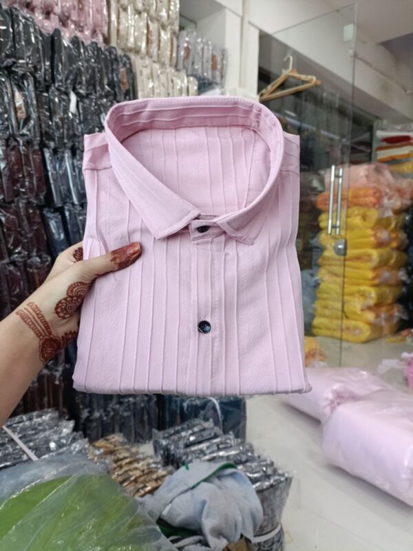 Mens casual half sleeve plain shirts [12 colours] - Image 23