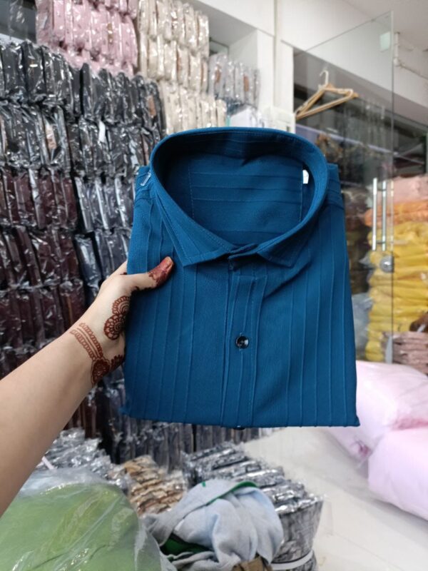 Mens casual half sleeve plain shirts [12 colours] - Image 21