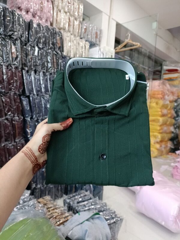 Mens casual half sleeve plain shirts [12 colours] - Image 20
