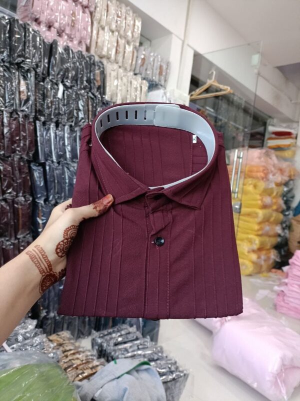 Mens casual half sleeve plain shirts [12 colours] - Image 16