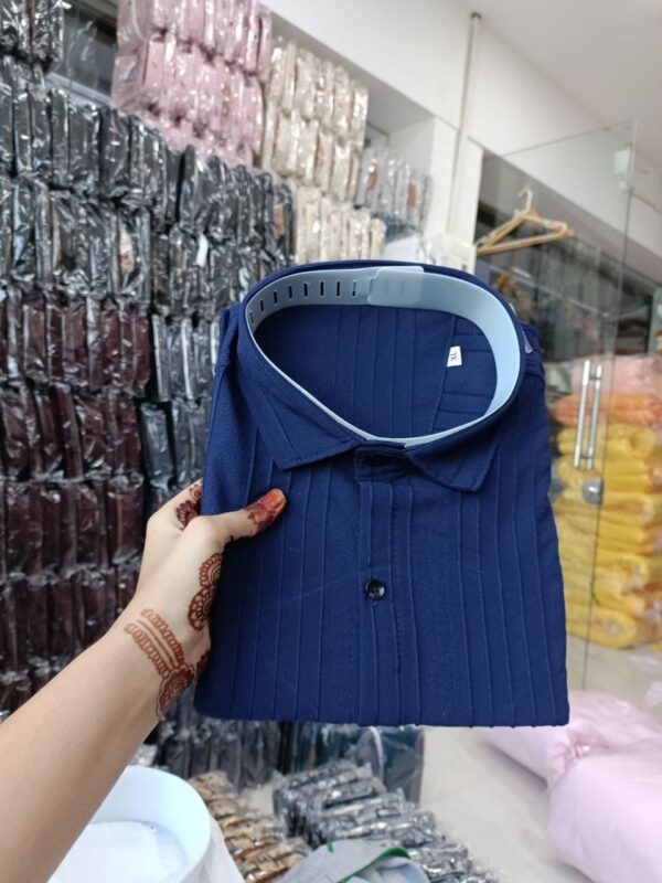 Mens casual half sleeve plain shirts [12 colours] - Image 14
