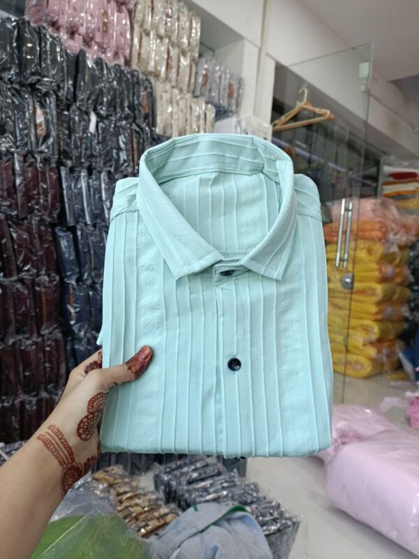 Mens casual half sleeve plain shirts [12 colours] - Image 13