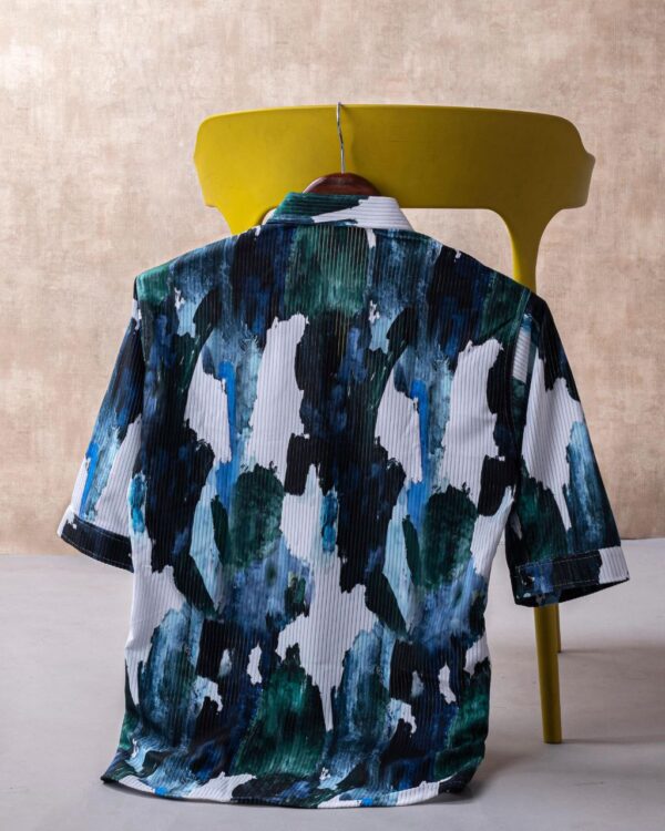MENS IMPORTED DOWN SHOULDER 3/4 SLEEVE SHIRT in 7 Bold Patterns - Image 12