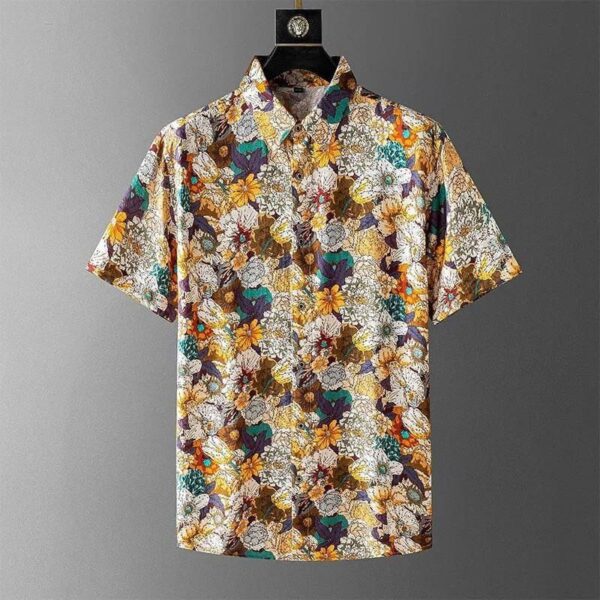 MENS PRINTED HALF SLEEVE SHIRT [8 option] - Image 5