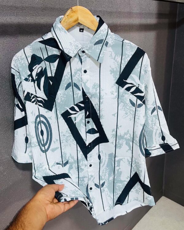 MENS PRINTED HALF SLEEVE SHIRT [8 option] - Image 4