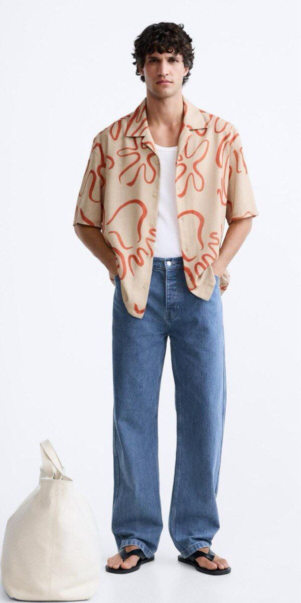 mens regular fit half sleeve shirt - Image 3
