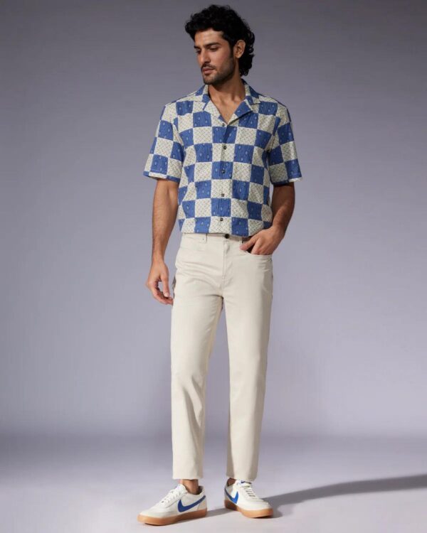 mens regular fit half sleeve shirt