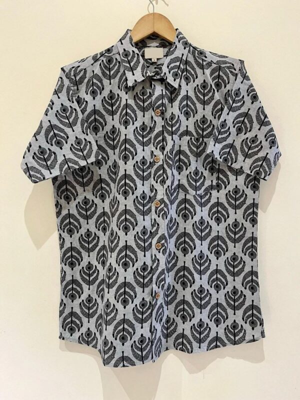 mens regular fit half sleeve shirt