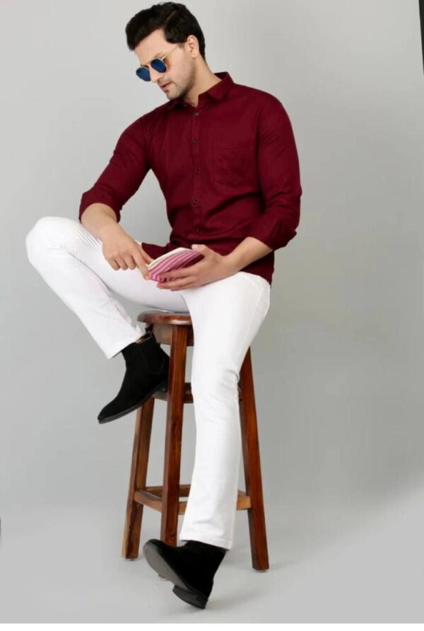 mens formal plain shirts collection [13 options] - Image 17