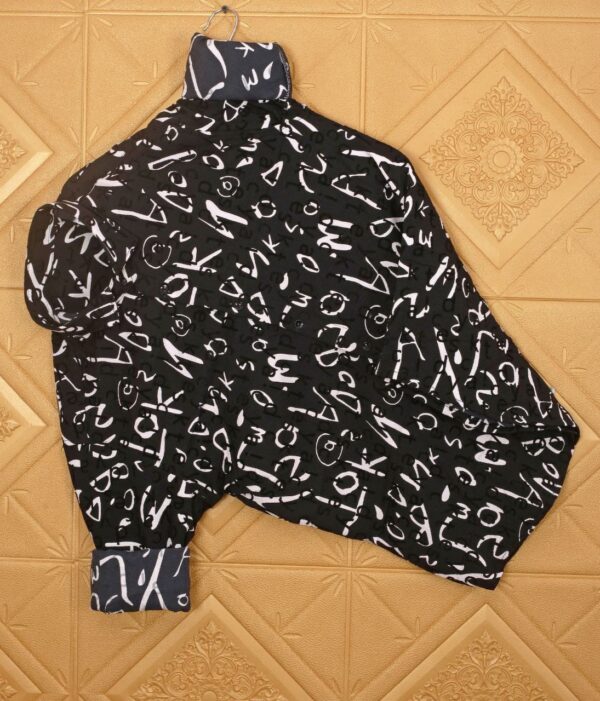 mens regular fit full sleeve popcorn shirt  [6 colours] - Image 2