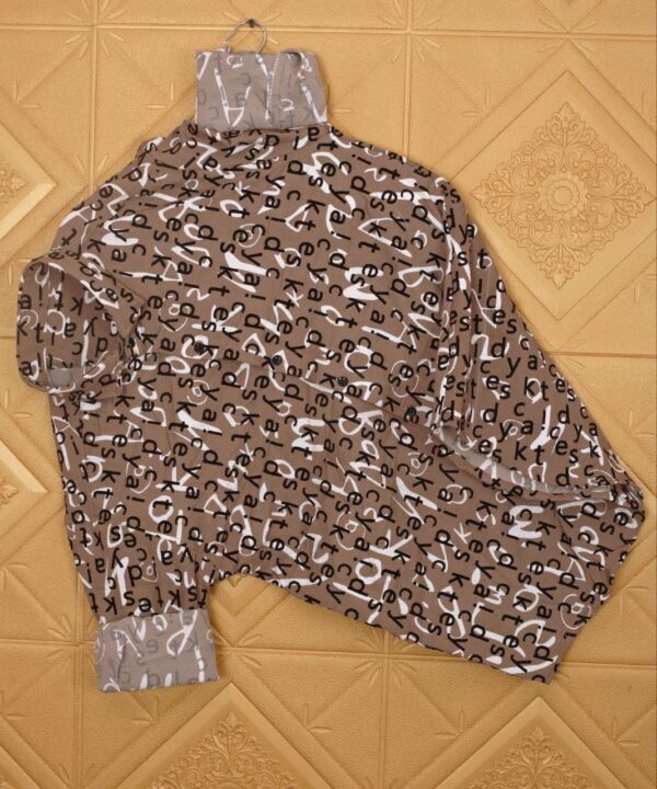 mens regular fit full sleeve popcorn shirt  [6 colours] - Image 6