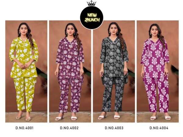womens co ord set jaipuri print [4 colours]