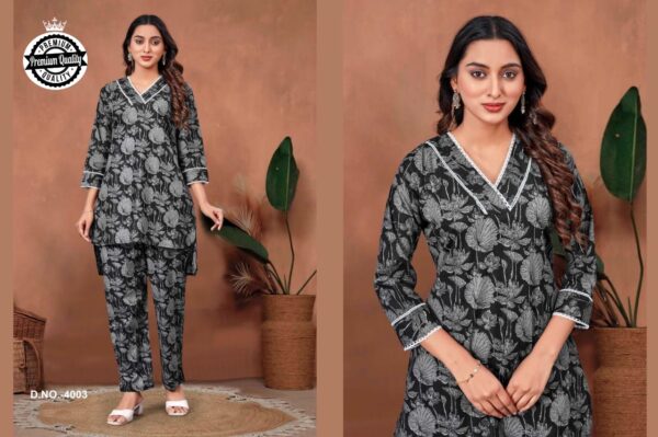 womens co ord set jaipuri print [4 colours] - Image 3